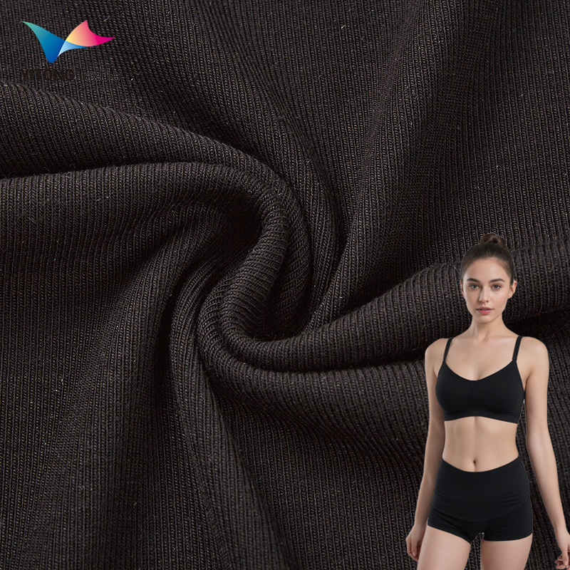 Oeko Tex Standard 210 Gsm Custom Bamboo Fabric Eco Friendly Fabric Bamboo 91% Bamboo 9% Spandex Fabric for Underwear
