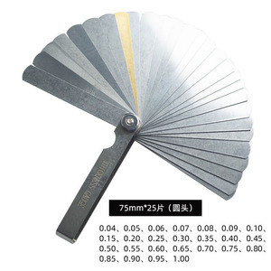 Jauge d'épaisseur Yunbei Yb 0,01-1 mm, métrique et impériale, en laiton, haute précision, pour mesure de précision - Product Image 5