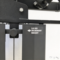 Machine à soulever latéralement à charge libre pour la musculation des épaules, anti-usure, pour usage commercial en salle de sport – Meilleures ventes