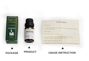 10ML MK Pure Essential Oil Aphrodisiakum vergrößerung Männliches Wachstums öl erhöht die Erektion Verdickung verlängern Längeres Sexöl für Männer - Product Image 5