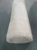 Haute Qualité Solide Couleur Faux Peau De Mouton Fourrure Tapis Rouleau Shaggy En Peluche Moelleux Fuzzy Faux Animal Fourrure Tapis Rouleaux 1.8x25M Par Rouleau