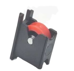 Sürgülü yatak odası kapısı ve pencere tekerleği için Modern tasarım demir slayt rulman pencere silindirleri donanım - Product Image 2