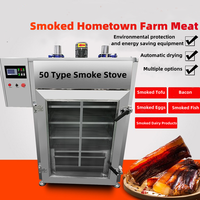 50 Type Chauffage Électrique Poulet Saucisse Fumeur Four Poulet Poisson Fumeur