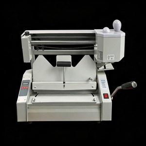 छोटी परियोजनाओं के लिए पोर्टेबल इलेक्ट्रिक बाइंडिंग मशीन, बुनियादी गोंद और सर्पिल बाइंडिंग का समर्थन करता है - Product Image 3