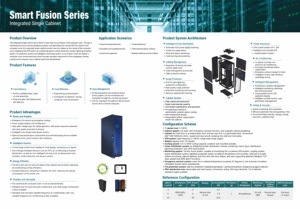 Gabinete de Centro de Datos Micro Integrado Todo en Uno Sellado con Pasillo Frío/Caliente, Monitoreo Remoto en la Nube ESite - Product Image 5