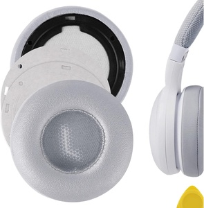 Coussinets d'oreille de remplacement pour casque à réduction de bruit adaptatif <span class=keywords><strong>JBL</strong></span> E45 <span class=keywords><strong>E45BT</strong></span> E35 E35BT avec mousse à mémoire de forme d'isolation phonique - Product Image 3