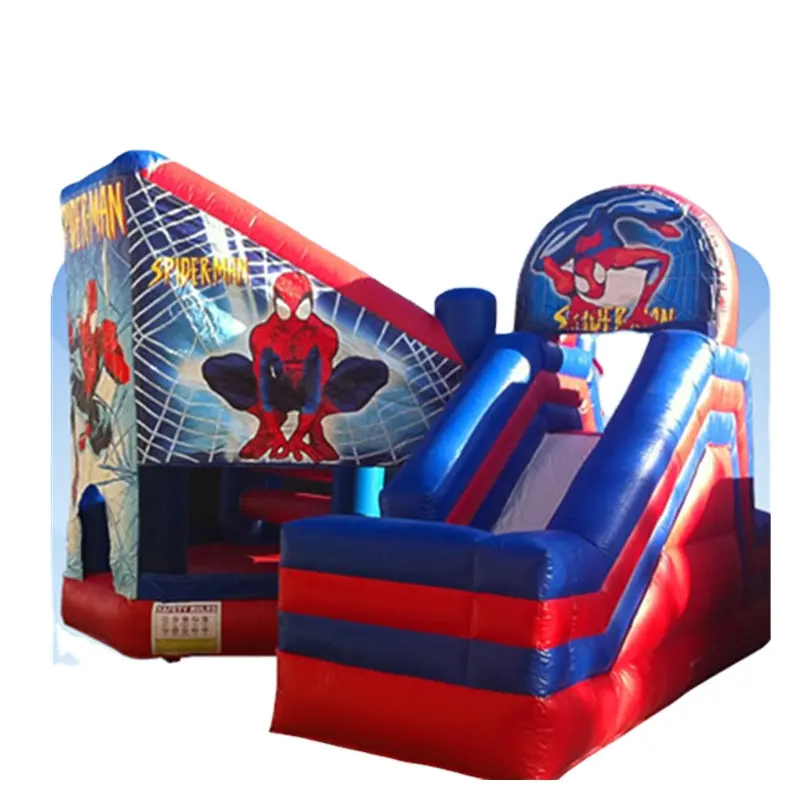 Nieuwe Product Bouncy Opblaasbare Dier Baby Kerst Bounce Huis Super Hero Uitsmijter Speelgoed