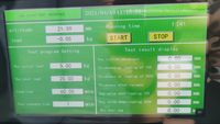 Testeur d'indentation résiduelle, machine automatique de test de déformation résiduelle, conforme aux normes ISO 2434312 EN 433 ASTM F1914