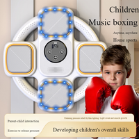 Cible de boxe musicale à domicile pour enfants adultes Sports Soulagement du stress Machine d'entraînement de boxe musicale intelligente éclairée