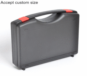 Custom Design Logo and Foam <strong>Small</strong> PP Plastic Click Lock Rectangular Polished Surface Outdoor <strong>Tool</strong> <strong>Box</strong> with Handle Custom Color - Product Image 6