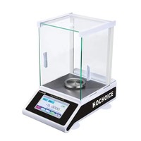 Balance analytique de laboratoire électronique à écran tactile 0.1mg 0.0001g 220g avec étalonnage interne