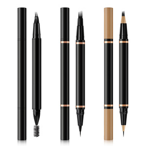 Lápiz <span class=keywords><strong>de</strong></span> Cejas <span class=keywords><strong>para</strong></span> Tatuaje <span class=keywords><strong>de</strong></span> Cejas, Logotipo Personalizado, Resistente al Agua, Micro Precisión, Efecto <span class=keywords><strong>de</strong></span> Pelo a Pelo, <span class=keywords><strong>Color</strong></span> Beige, Delgado, 4 Puntas, Lápiz Líquido <span class=keywords><strong>para</strong></span> Cejas - Product Image 2