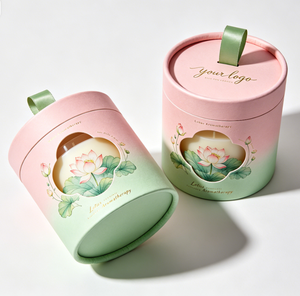 หลอดบรรจุภัณฑ์กระดาษคราฟท์รีไซเคิลย่อยสลายได้ทางชีวภาพสำหรับบรรจุภัณฑ์เทียนหอม เครื่องสำอาง และชา - Product Image 4