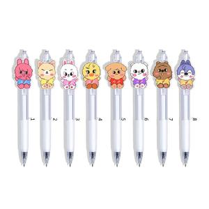 Stylo à encre neutre Press Signature, groupe de garçons coréens Stray Kids, accessoire Lee <span class=keywords><strong>Yong</strong></span> Bok <span class=keywords><strong>Bang</strong></span> Chan Hwang Hyun Chen, modèle en plastique 11 - Product Image 4
