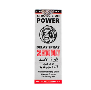 Spray retardateur Strong Lion Power 28000 Bio 45ml, huile sexuelle longue durée pour hommes, respectueuse de la peau - Product Image 3