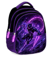Ensemble de sacs d'école 3 pièces OEM ODM Cool Cyber Knight en tissu robuste et durable pour garçons – Vente en gros