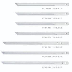Cuchilla de corte automático de tela KF0725 CH08-2-25W2.5H3 para cortadoras de tela computarizadas YIN YINENG, cuchillas de corte CAD - Product Image 3