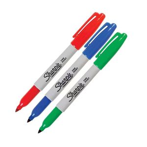 Đánh dấu <span class=keywords><strong>Sharpie</strong></span> SAN-30001 tốt điểm vĩnh viễn màu đen 12/gói - Product Image 2