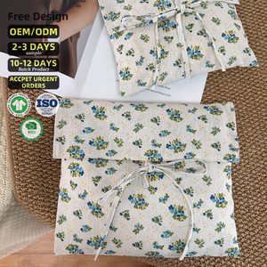 Busta in Cotone Organico Chuanghua con Logo Personalizzato, Stampa Serigrafica e Chiusura a Bottone per Regali di Nozze e <span class=keywords><strong>Accessori</strong></span> d'Abbigliamento - Product Image 4