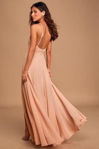 Nouveau Design WomenAbsolutely Breathtaking Blush Pink Maxi Dress <span class=keywords><strong>Robe</strong></span> de <span class=keywords><strong>Demoiselle</strong></span> <span class=keywords><strong>d</strong></span>'<span class=keywords><strong>Honneur</strong></span> - Product Image 6