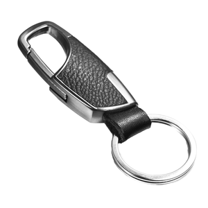 Vente chaude De <span class=keywords><strong>Luxe</strong></span> Hommes Cadeaux D'affaires À La Main En <span class=keywords><strong>Cuir</strong></span> PU <span class=keywords><strong>Porte</strong></span>-clés avec Alliage En Métal De Voiture <span class=keywords><strong>Porte</strong></span>-clés Sac Charme Pendentif Accessoires - Product Image 1