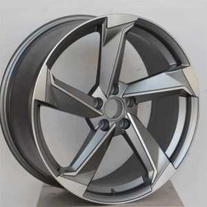 Jantes forgées sur mesure ALDN à 5 branches 5x112 19 20 21 22 23 pouces pour <span class=keywords><strong>Audi</strong></span> <span class=keywords><strong>A3</strong></span> 8V A4 B8 B9 et VW Golf Mk7 Passat B8 Tiguan - Product Image 3