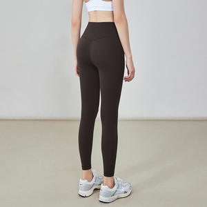 Pantalons de yoga taille haute pour femmes - Anti-transpiration - Design fin et long - Pour les sports et activités physiques estivales - Product Image 3