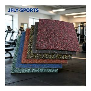 Dalles de sol en caoutchouc portables, aménagement flexible, possibilité de repositionnement libre pour espace de fitness temporaire, utilisation pour événements sportifs. - Product Image 1