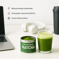 Vente en gros de poudre de thé vert Matcha biologique de qualité cérémoniale, frais et nouveau, pour la perte de poids, en bouteilles