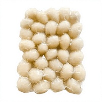 100% Vietnamese KME merk IQF diepvries Rambutan, hele gepelde natuurlijke fruitstukjes, wit vlees, 10kg vacuümverpakking