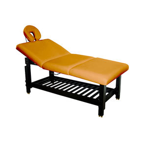 Lit <span class=keywords><strong>de</strong></span> <span class=keywords><strong>massage</strong></span> thaïlandais en bois massif, <span class=keywords><strong>table</strong></span> <span class=keywords><strong>de</strong></span> beauté portable pour tout le corps avec hauteur réglable, design moderne 3730-7 - Product Image 4