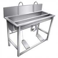 Pédale de désinfection autoportante en acier inoxydable 201/304/316 pour cuisine professionnelle, anti-corrosion, finition polie, 300 kg/m