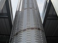 Tuyau de filtre à haute persienne d'acier inoxydable d'acier au carbone de représentation de filtration de 12 pouces pour la filtration industrielle