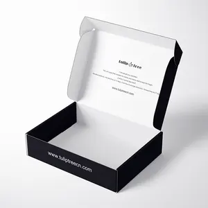 Индивидуальная гарантия качества, Роскошная прочная упаковочная коробка из гофрированной бумаги в рулоне для ювелирных изделий, мужской одежды