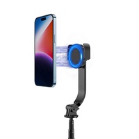 2024 usine GYT668 magnétique Selfie Stick Clip de protection téléphone support trépied pour iPhone 15 et pour Samsung support de téléphone portable