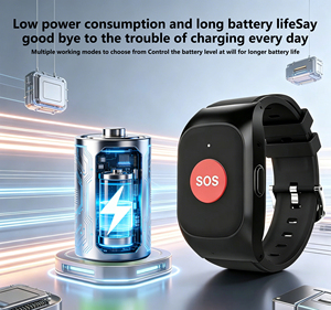 <span class=keywords><strong>Montre</strong></span> connectée GPS A6 pour personnes âgées, <span class=keywords><strong>d</strong></span>étection de chute, système de réponse aux urgences, moniteur de santé pour la maladie <span class=keywords><strong>d</strong></span>'Alzheimer, appel <span class=keywords><strong>d</strong></span>'urgence - Product Image 6