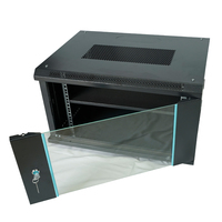 Maßgefertigtes CCTV-Wandmontagegestell NVR DVR Rack-Schrank 450Tiefe 600Tiefe Gehäuse-Schrank Netzwerk-Server-Rack-Schrank