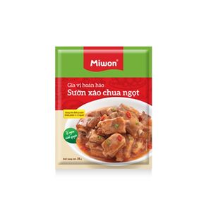 Salsa Instantánea para Costillas Agridulces en Polvo Miwon 28g, Condimento Perfecto para Comidas Rápidas, Calidad de Exportación Vietnam Daesang - Product Image 1