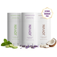 Vente en gros de baume déodorant sans aluminium ni magnésium JOYVIN en stock, protection quotidienne contre les odeurs pour adultes, unisexe, sans cruauté envers les animaux