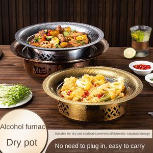 เครื่องครัวสแตนเลสสตีล304หนาพิเศษสำหรับการค้าหม้อสต็อกซุปสามชั้นสับพริกไทยหัวปลาคุณสมบัติพิเศษที่มีส่วนผสมของแอลกอฮอล์ - Product Image 5