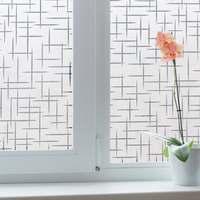 Film décoratif pour fenêtre S019, papier en verre
