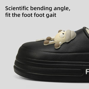 Chaussons thermiques en EVA pour hommes, doublés en polaire, chaussures d'intérieur d'hiver, antidérapants, confortables, pour l'intérieur et l'extérieur, par temps froid - Product Image 2