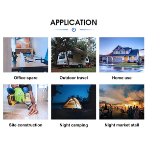 Hot bán 1kwh nhỏ gọn Lithium ngân hàng điện với MPPT điều khiển tinh khiết Sine Wave Inverter AC/DC/USB Kết quả đầu ra cho ngoài trời sử dụng nhà - Product Image 5