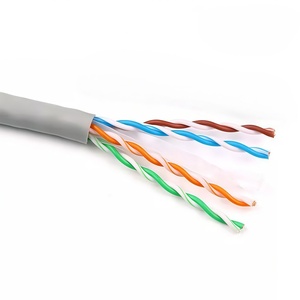 <span class=keywords><strong>สาย</strong></span>เคเบิลเครือข่ายอีเธอร์เน็ต<span class=keywords><strong>แลน</strong></span> UTP Cat6 23AWG 0.57 0.56 PVC ทองแดงเปลือยแข็ง สำหรับใช้งานภายในและภายนอกอาคาร ความ<span class=keywords><strong>ยาว</strong></span> 1000 ฟุต (305 <span class=keywords><strong>เมตร</strong></span>) - Product Image 1