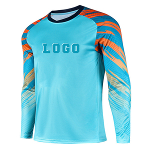 Conjunto de camisetas de portero de fútbol, alta calidad, sublimación, venta al por mayor, en relieve - Product Image 3