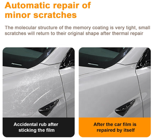 Film de protection pour <span class=keywords><strong>voiture</strong></span> en polyuréthane TPU hydrophobe de qualité américaine avec garantie de 10 ans, 7,5 mil, film anti-rayures pour <span class=keywords><strong>voiture</strong></span> - Product Image 4