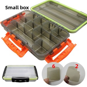 Caja <span class=keywords><strong>de</strong></span> <span class=keywords><strong>Pesca</strong></span> <span class=keywords><strong>de</strong></span> PVC Transparente Impermeable <span class=keywords><strong>de</strong></span> Una Sola Capa con Cierre <span class=keywords><strong>de</strong></span> Tres Lados y Compartimentos, Tamaño Pequeño y Grande para Todos los Pescadores - Product Image 5