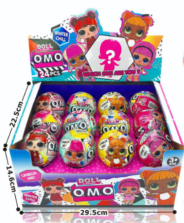 lol doll ball surprise O.M.O ball ornaments cute baby doll toys for girls children ball