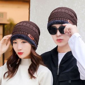 Men's Winter Beanie Thickened Knitted <b>Hat</b> with Fleece Lining Autumn <b>Hat</b> Neck Ear Protection Youth Cold Proof Beanies - Product Image 6