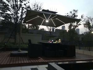 <b>Large</b> Roman Four Cornered Sunshade Umbrella for Courtyard Balcony Villa Garden-Commercial Outdoor Stall Use - Product Image 4